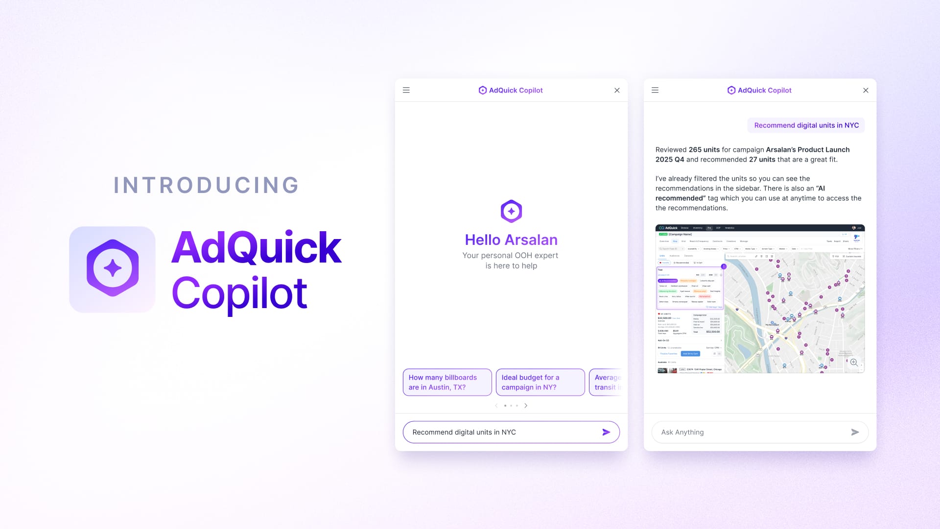 Announcing AdQuick Copilot: the only comprehensive OOH AI